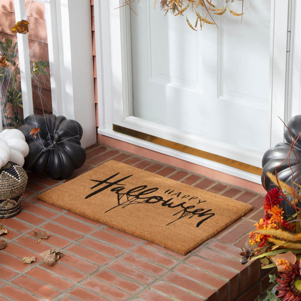 NonSlip Halloween Outdoor Doormat Wayfair